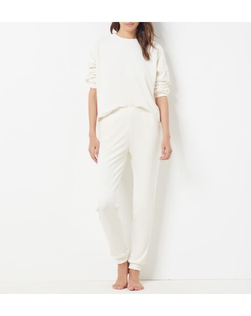 Ecrufarbene Hose Dunkan