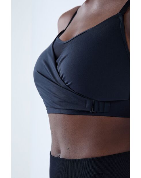 Adapt schwarzer Bügel-BH