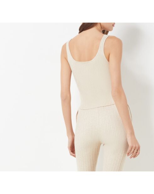 Canotta beige Dilana