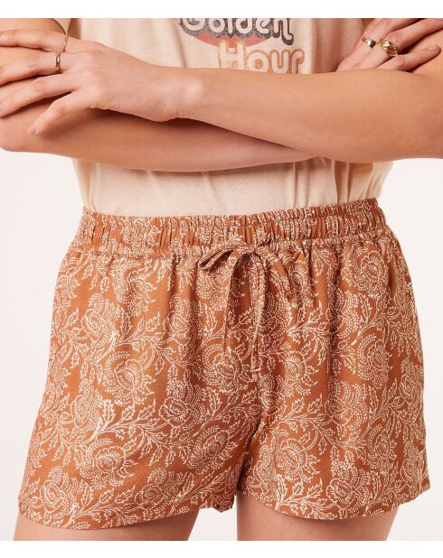 Shorts Salie aus Kupfer