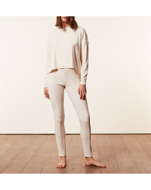 Sudadera Alexine ecru