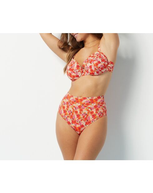 Promesse by team Bikinibroekje met hoge taille veelkleurig