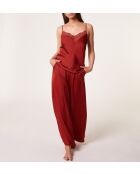 Caraco Sunflower bordeaux grenat