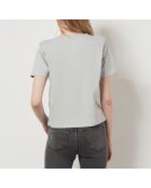 T-shirt Canori grigio chiaro