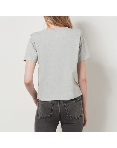 Canori lichtgrijs t-shirt