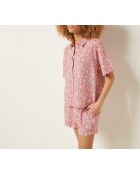 Rosafarbenes Ulyanna-Hemd