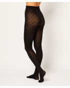 Calzamaglia nera Eya Graphique Carre