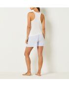 Joanna himmelblaue Shorts