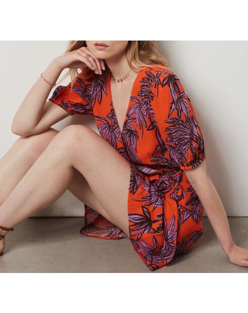 Felixo-jurk gedrukt op oranje achtergrond