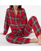 Pantaloni rossi Eunice