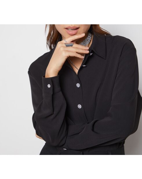 Alyce schwarzes Hemd