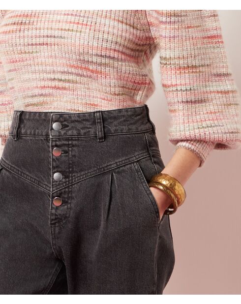 Anthrazitfarbene Daloon-Hose