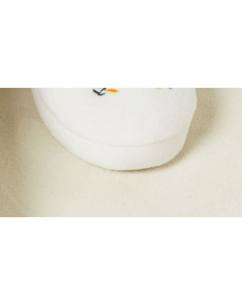 Balmier ecru muiltjes