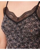 Ania zwart nachtjapon