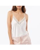 Pyjama trois pièces Jorun écru