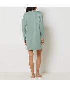 Big T Pomy Nilgrünes Nachthemd