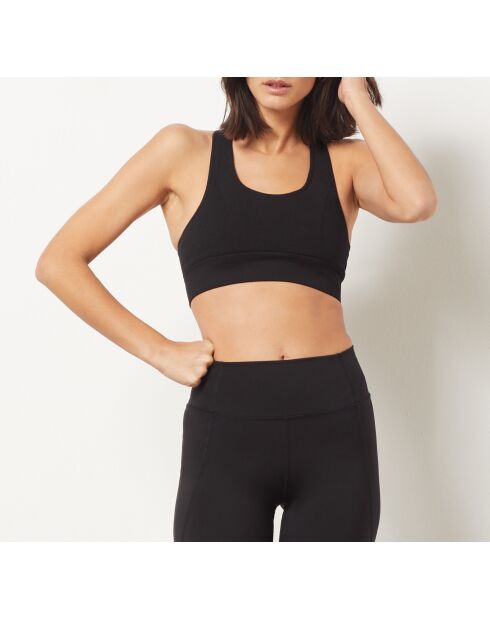 Caroline G schwarzer Bügel-BH