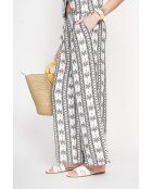 Pantalon Lois noir/blanc