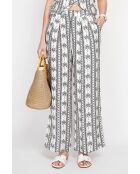 Pantalon Lois noir/blanc