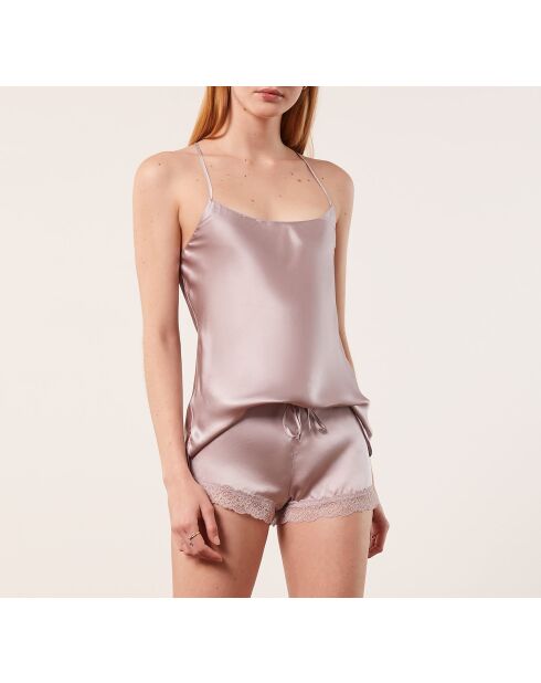 Camisola lila nacarada