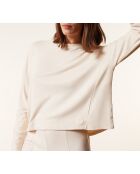 Sudadera Alexine ecru