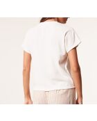 Ecrufarbenes Top Daniel