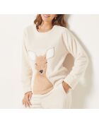 Ecru sweatshirt Nadi