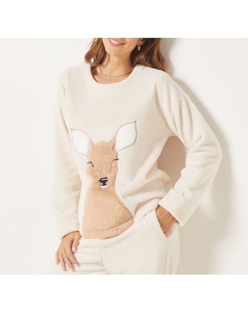 Ecru sweatshirt Nadi