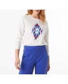 Saba ecrufarbenes T-Shirt