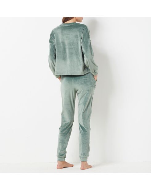 Dunkan khakifarbene olivgrüne Hose