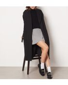 Anthrazitfarbener Rock Raya