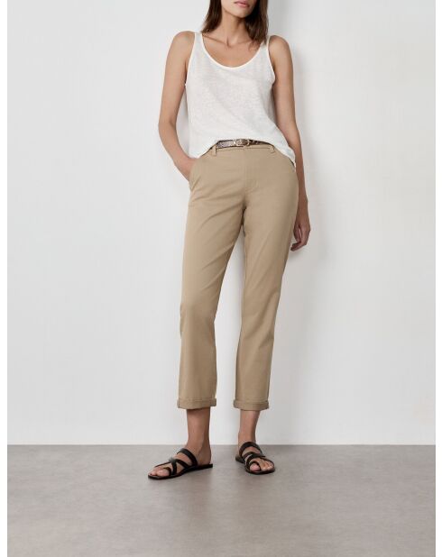 Pantalon Chino beige