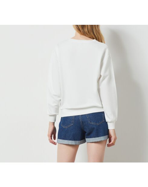 Sweatshirt Bolor écru