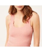 Debardeur Plant Dyed rose