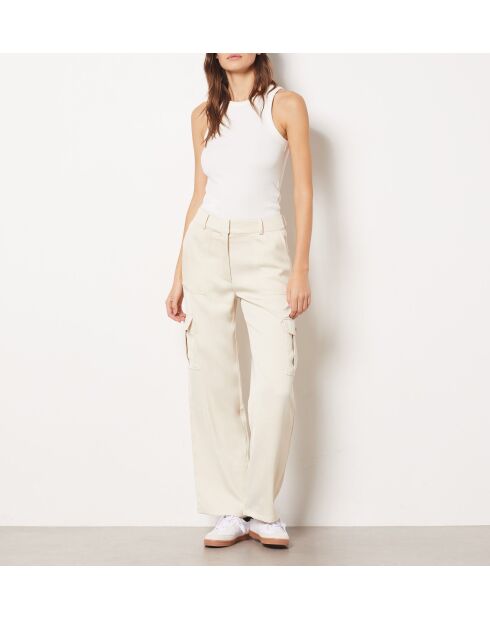 Pantaloni Renys ecru