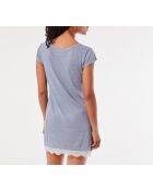 Big T Warm Day marineblaues Nachthemd