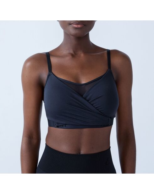 Adapt schwarzer Bügel-BH