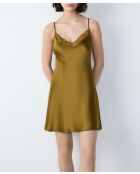 Camicia da notte in rame lattiginoso