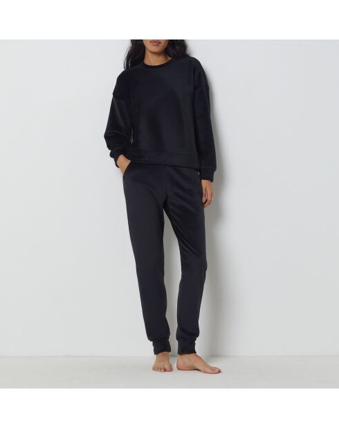 Sweatshirt Engel noir