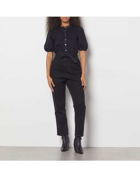 Antracietkleurige jumpsuit Darlene gd