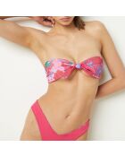 BH ohne Bügel, Stirnband und ohne Muschel Verso gedruckt auf rosafarbenem Grund
