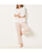 Pigiama a tre pezzi rosa Vangelis