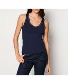 Debardeur Warm Me Up Lace indigo