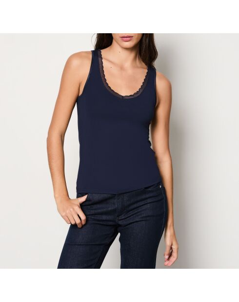 Debardeur Warm Me Up Lace indigo