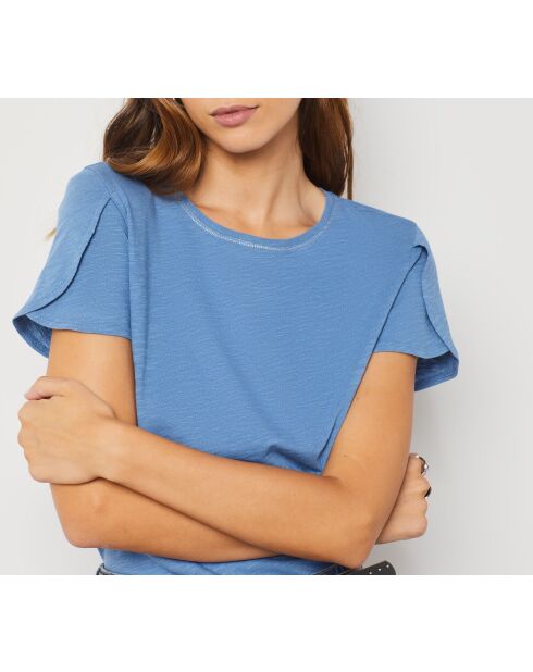 T-shirt blu Calea
