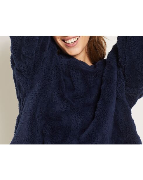 Sudadera azul marino Nalane