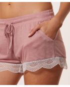 Terracotta korte broek voor warme dagen