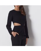 Blusa negra Angi