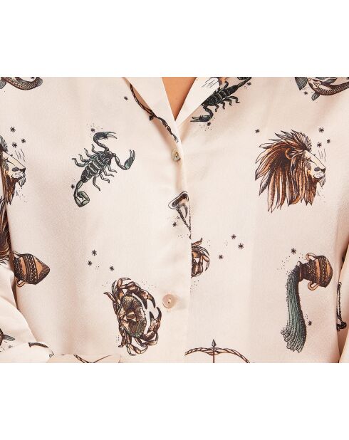 Ecrufarbenes Hemd Asthro