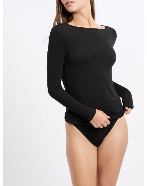 Warm Me Up schwarzes T-Shirt